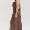 Lucianna Espresso Spitzen-Maxikleid Lucianna Espresso Spitzen-Maxikleid