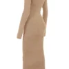 Lucille Camel Fuzzy Maxikleid Lucille Camel Fuzzy Maxikleid