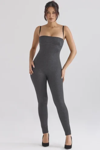 Luisa Jumpsuit in Anthrazit