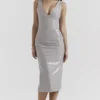 Madeleine Violet Ice Vinyl-Midi-Kleid Madeleine Violet Ice Vinyl-Midi-Kleid