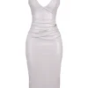 Madeleine Violet Ice Vinyl-Midi-Kleid Madeleine Violet Ice Vinyl-Midi-Kleid