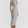 Madeleine Violet Ice Vinyl-Midi-Kleid Madeleine Violet Ice Vinyl-Midi-Kleid