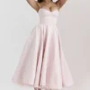 Mademoiselle Ballerina Pink Midi-Kleid Mademoiselle Ballerina Pink Midi-Kleid