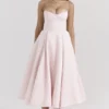 Mademoiselle Ballerina Pink Midi-Kleid Mademoiselle Ballerina Pink Midi-Kleid