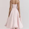 Mademoiselle Ballerina Pink Midi-Kleid Mademoiselle Ballerina Pink Midi-Kleid