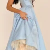 Mademoiselle Cinderella – Blaues Midi-Kleid aus Tüll Mademoiselle Cinderella – Blaues Midi-Kleid aus Tüll