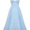 Mademoiselle Cinderella – Blaues Midi-Kleid aus Tüll Mademoiselle Cinderella – Blaues Midi-Kleid aus Tüll