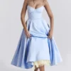 Mademoiselle Cinderella – Blaues Midi-Kleid aus Tüll Mademoiselle Cinderella – Blaues Midi-Kleid aus Tüll