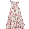 Mademoiselle Midi-Kleid aus Tüll mit italienischem Rosenprint Mademoiselle Midi-Kleid aus Tüll mit italienischem Rosenprint