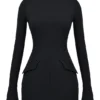 Mahalia Schwarzes Minikleid Mahalia Schwarzes Minikleid