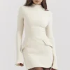Mahalia Vintage-Minikleid in Creme Mahalia Vintage-Minikleid in Creme