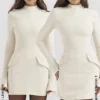 Mahalia Vintage-Minikleid in Creme Mahalia Vintage-Minikleid in Creme