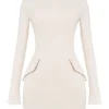 Mahalia Vintage-Minikleid in Creme Mahalia Vintage-Minikleid in Creme