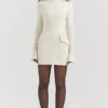 Mahalia Vintage-Minikleid in Creme Mahalia Vintage-Minikleid in Creme
