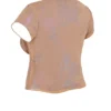 Maia Shimmer Cafe Au Lait Oberteil mit Bindeband vorne Maia Shimmer Cafe Au Lait Oberteil mit Bindeband vorne