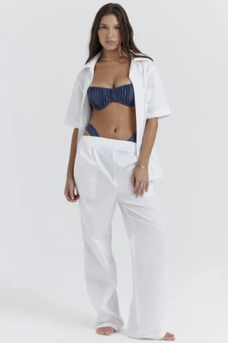 Reno White Relaxed Fit Hose Reno White Relaxed Fit Hose