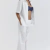 Maiko Weißes Oversize-Hemd Maiko Weißes Oversize-Hemd