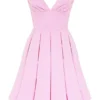 Mar Cotton Candy Twill trägerloses Minikleid Mar Cotton Candy Twill trägerloses Minikleid