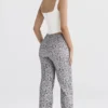 Mara Silberne Metallic-Spitzen-Hose Mara Silberne Metallic-Spitzen-Hose