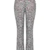 Mara Silberne Metallic-Spitzen-Hose Mara Silberne Metallic-Spitzen-Hose