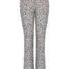 Mara Silberne Metallic-Spitzen-Hose Mara Silberne Metallic-Spitzen-Hose