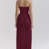 Marcella Berry Plissee-Satin-Maxikleid Marcella Berry Plissee-Satin-Maxikleid