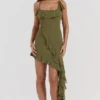 Marcia Olive Rüschen-Minikleid Marcia Olive Rüschen-Minikleid