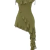 Marcia Olive Rüschen-Minikleid Marcia Olive Rüschen-Minikleid