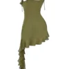 Marcia Olive Rüschen-Minikleid Marcia Olive Rüschen-Minikleid
