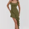 Marcia Olive Rüschen-Minikleid Marcia Olive Rüschen-Minikleid