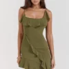 Marcia Olive Rüschen-Minikleid Marcia Olive Rüschen-Minikleid
