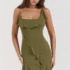 Marcia Olive Rüschen-Minikleid Marcia Olive Rüschen-Minikleid