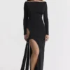 Marella Schwarzes Maxikleid mit Cut-outs Marella Schwarzes Maxikleid mit Cut-outs