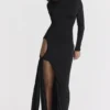 Marella Schwarzes Maxikleid mit Cut-outs Marella Schwarzes Maxikleid mit Cut-outs