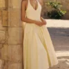 Marilyn Lemon Baumwoll-Midi-Sommerkleid mit Neckholder Marilyn Lemon Baumwoll-Midi-Sommerkleid mit Neckholder