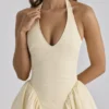 Marilyn Lemon Baumwoll-Midi-Sommerkleid mit Neckholder Marilyn Lemon Baumwoll-Midi-Sommerkleid mit Neckholder