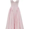 Marilyn Strawberry Shortcake Gingham Halter Midi-Sommerkleid Marilyn Strawberry Shortcake Gingham Halter Midi-Sommerkleid
