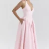 Marilyn Strawberry Shortcake Gingham Halter Midi-Sommerkleid Marilyn Strawberry Shortcake Gingham Halter Midi-Sommerkleid