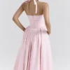 Marilyn Strawberry Shortcake Gingham Halter Midi-Sommerkleid Marilyn Strawberry Shortcake Gingham Halter Midi-Sommerkleid