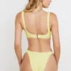 Mariposa Gelb-Weißer Bikinis mit Blumenprint Mariposa Gelb-Weißer Bikinis mit Blumenprint