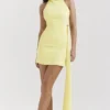Marla Lemon Neckholder-Minikleid Marla Lemon Neckholder-Minikleid