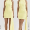 Marla Lemon Neckholder-Minikleid Marla Lemon Neckholder-Minikleid
