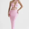 Mathilda Maxirock mit rosa Spitzenbesatz Mathilda Maxirock mit rosa Spitzenbesatz