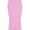 Mathilda Maxirock mit rosa Spitzenbesatz Mathilda Maxirock mit rosa Spitzenbesatz