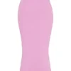 Mathilda Maxirock mit rosa Spitzenbesatz Mathilda Maxirock mit rosa Spitzenbesatz