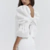 Matilda Weißes Korsetts-Kleid mit Puffärmeln Matilda Weißes Korsetts-Kleid mit Puffärmeln