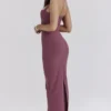 Mia Maxikleid aus Mulberry-Twill mit Neckholder Mia Maxikleid aus Mulberry-Twill mit Neckholder