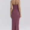 Mia Maxikleid aus Mulberry-Twill mit Neckholder Mia Maxikleid aus Mulberry-Twill mit Neckholder