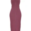 Mia Maxikleid aus Mulberry-Twill mit Neckholder Mia Maxikleid aus Mulberry-Twill mit Neckholder