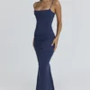 Milena Navy Korsetts-Maxikleid Milena Navy Korsetts-Maxikleid